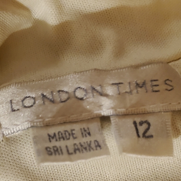 London Times dress floral pattern size 12 - Picture 4 of 6